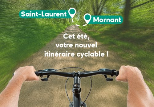 Voie cyclable Saint-Laurent-Mornant