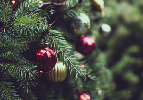 Décoration du sapin